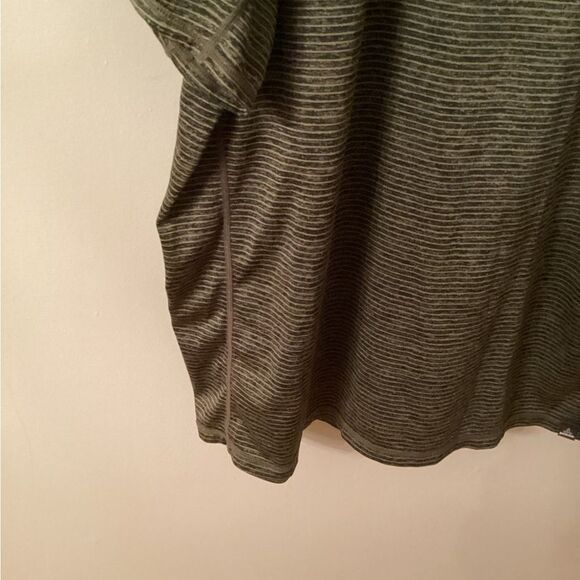 prAna MENS XL HARDESTY STRIPED SHORT SLEEVE PERFORMANCE TEE - Picture 6 of 8